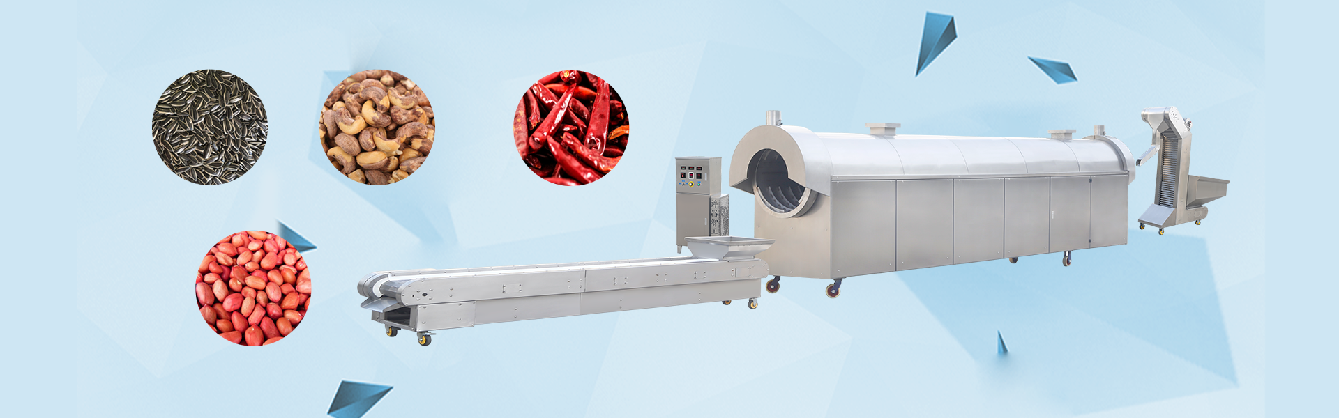 Red chili continuous production line